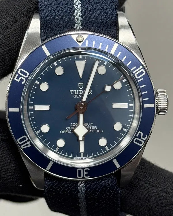 2024 Tudor Black Bay Fifty-Eight 39MM Blue Dial Textile Strap (79030B)