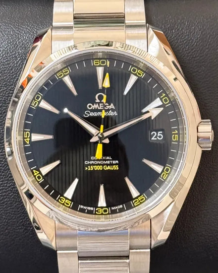 2025 Omega Seamaster Aqua Terra 41.5MM Black Dial Steel Bracelet (231.10.42.21.01.002)