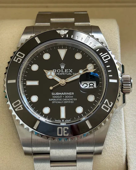 2025 Rolex Submariner Date 41MM Black Dial Steel Bracelet (126610LN)