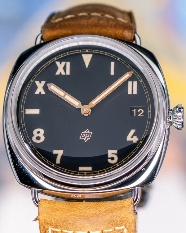 2015 Panerai Radiomir 3 Days 47MM Black "California" Dial Leather Strap (PAM00424)