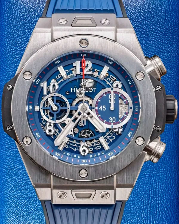 2019 Hublot Big Bang Unico 45MM Skeleton Dial Rubber Strap (411.NX.5179.RX)