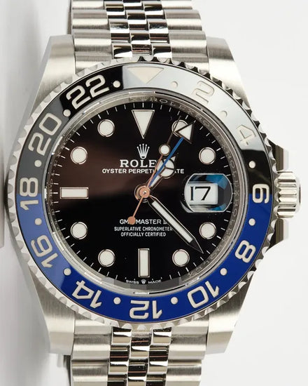 2021 Rolex GMT-Master II "Batgirl" 40MM Black Dial Jubilee Bracelet (126710BLNR)