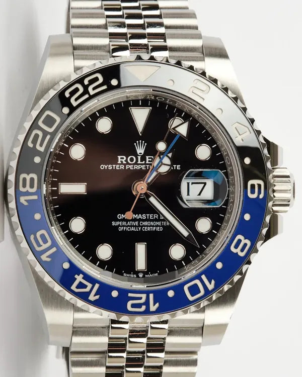 2021 Rolex GMT-Master II "Batgirl" 40MM Black Dial Jubilee Bracelet (126710BLNR)