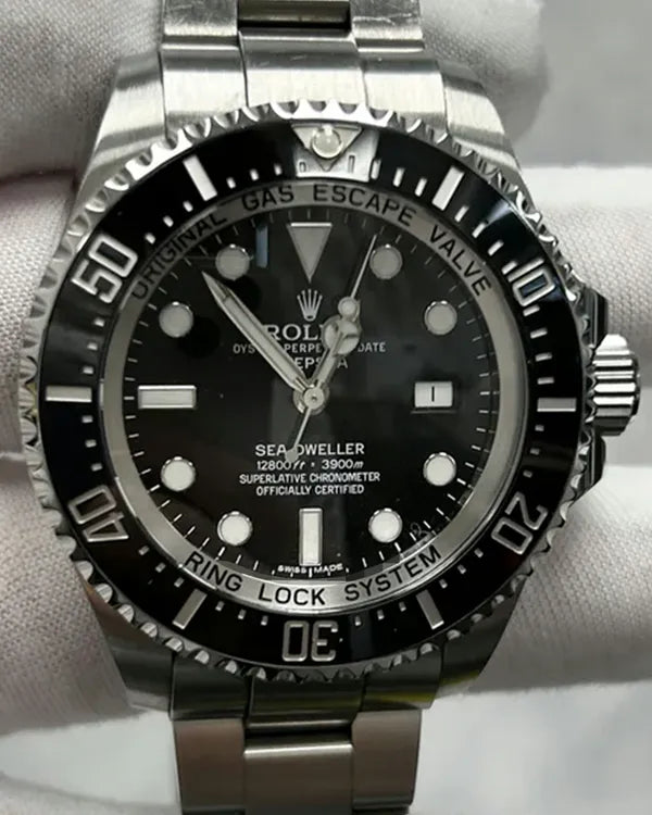 2019 Rolex Sea-Dweller Deepsea 44MM Black Dial Oyster Bracelet (116660)