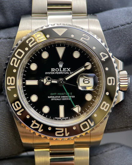 2018 Rolex GMT-Master II 40MM Black Dial Oyster Bracelet (116710LN)