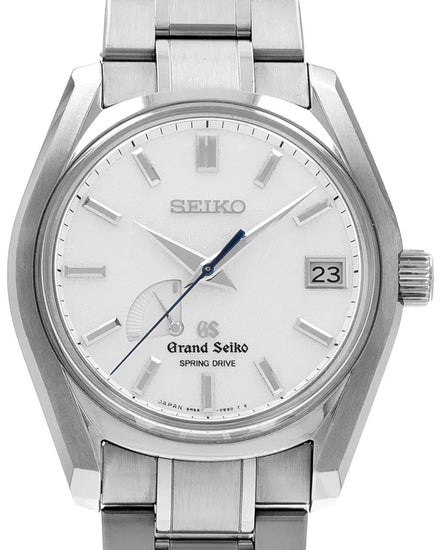 2015 Grand Seiko Spring Drive L.E. 40MM White Dial Titanium Bracelet (SBGA125)