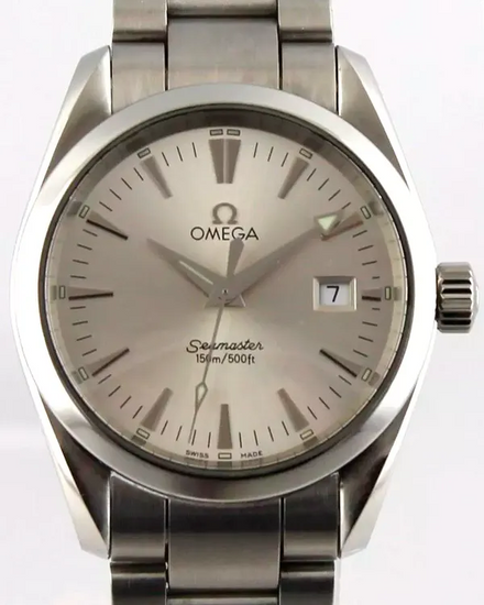 Omega Seamaster Aqua Terra 36.2MM Quartz Silver Dial Steel Bracelet (2518.30)