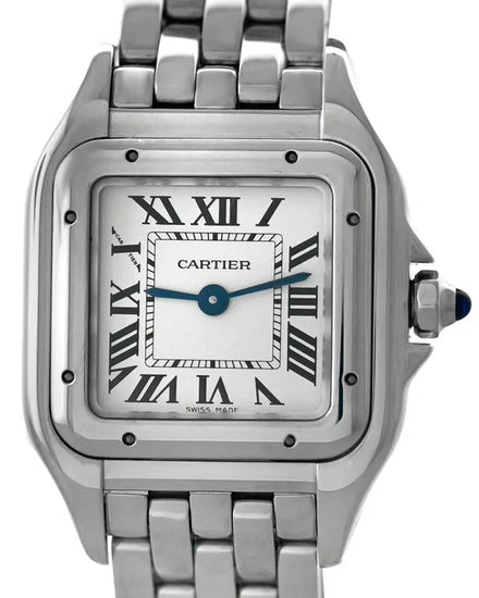 2023 Cartier Panthère de Cartier 23MM Quartz Silver Dial Steel Bracelet (WSPN0006)