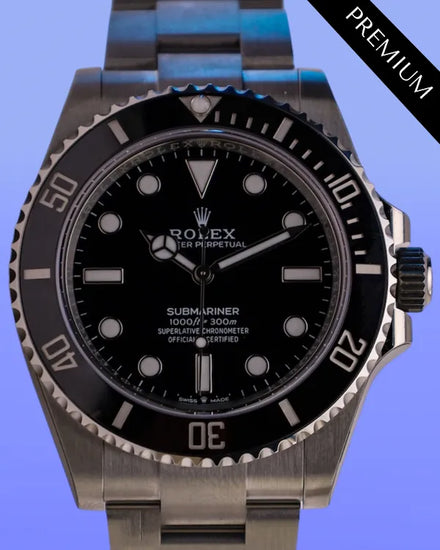 2025 Rolex Submariner No Date 41MM Black Dial Oyster Bracelet (124060)