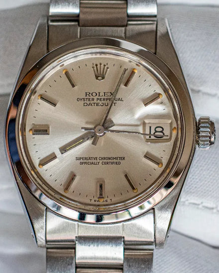 No Reserve - Rolex Datejust 31MM Silver Dial Oyster Bracelet (68240)