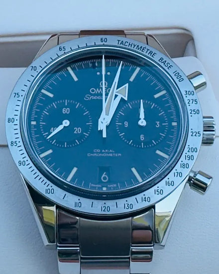 2016 Omega Speedmaster '57 Chronograph 41.5MM Black Dial Steel Bracelet (331.10.42.51.01.002)