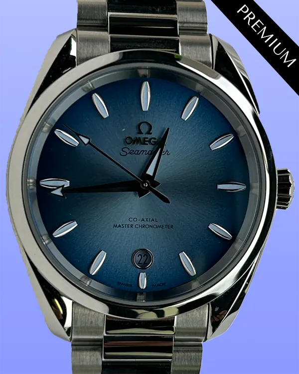 2023 Omega Seamaster Aqua Terra "Summer Blue" 38MM Blue Dial Steel Bracelet (220.10.38.20.03.004)
