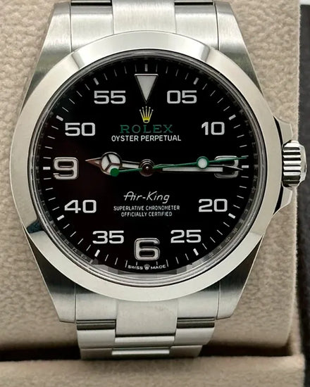 2022 Rolex Air-King 40MM Black Dial Oyster Bracelet (126900)