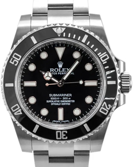 2017 Rolex Submariner No Date 40MM Black Dial Oyster Bracelet (114060)