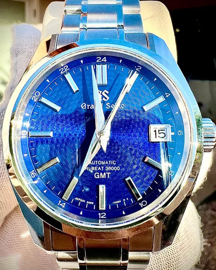 2022 Grand Seiko Heritage Collection "Peacock" L.E. 40MM Blue Dial Steel Bracelet (SBGJ261G)