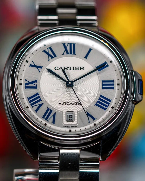 2020 Cartier Cle De Cartier 40MM Silver Dial Steel Bracelet (WSCL0007)