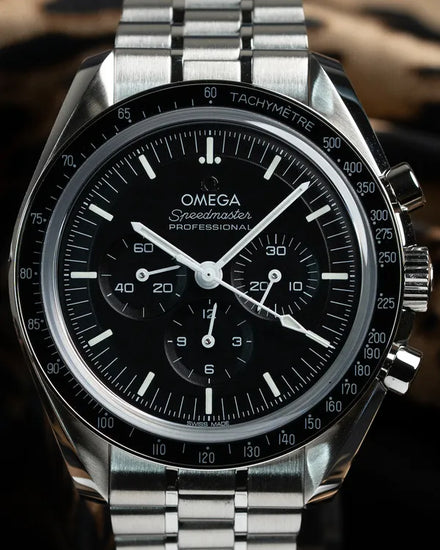 2025 Omega Speedmaster Professional Moonwatch 42MM Black Dial Steel Bracelet (310.30.42.50.01.002)