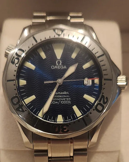 No Reserve - Omega Seamaster Diver 300M "Ian Thorpe" L.E. 41MM Blue Dial Steel Bracelet (2256.80.00)