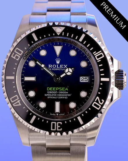 2025 Rolex Sea-Dweller Deepsea "James Cameron" 44MM "Deep" Blue Dial Oyster Bracelet (136660)