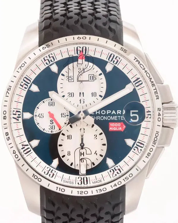 Chopard Mille Miglia GT XL L.E. 44MM Black Dial Rubber Bracelet (168459-3037)