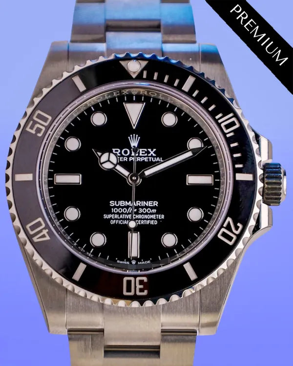 2025 Rolex Submariner No Date 41MM Black Dial Oyster Bracelet (124060)
