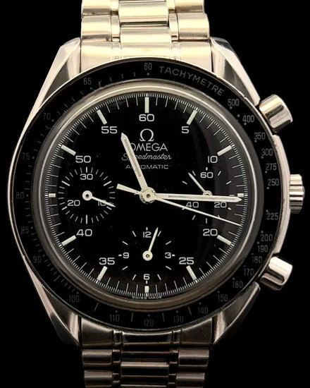 Omega Speedmaster Reduced 39MM Black Dial Steel Bracelet (3510.50.00)