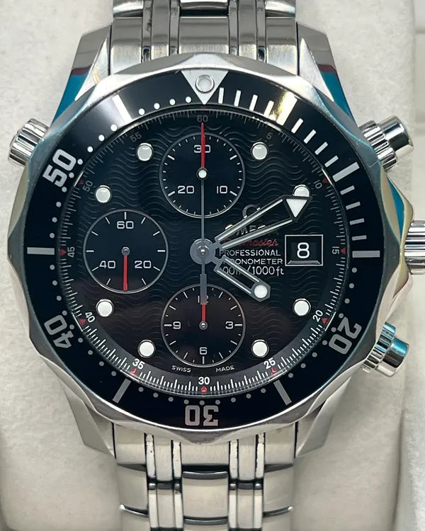 Omega Seamaster Diver 300M 41.5MM Black Dial Steel Bracelet (213.30.42.40.01.001)