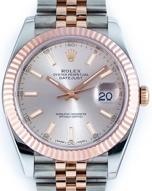 Rolex Datejust 41MM Sundust Dial Two-Tone Jubilee Bracelet (126331)