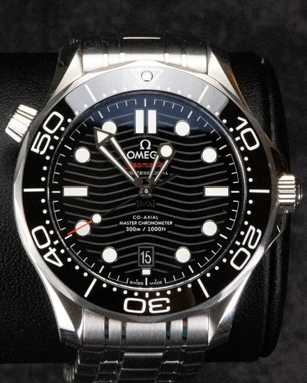 2023 Omega Seamaster Diver 300M 42MM Black Dial Steel Bracelet (210.30.42.20.01.001)