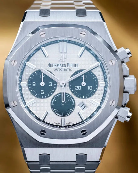 2021 Audemars Piguet Royal Oak Chronograph "Panda" 41MM White Dial Steel Bracelet (26331ST.OO.1220ST.03)
