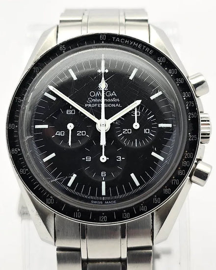 Omega Speedmaster Professional Moonwatch 42MM Black Dial Steel Bracelet (3570.50.00)