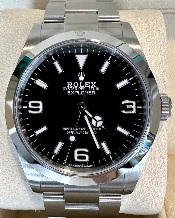 2024 Rolex Explorer 40MM Black Dial Oyster Bracelet (224270)