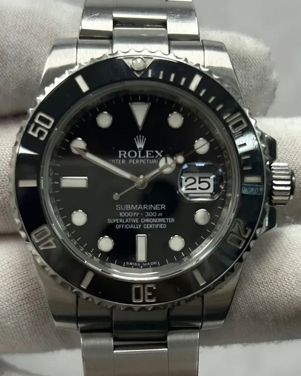 Rolex Submariner Date 40MM Black Dial Oyster Bracelet (116610LN)
