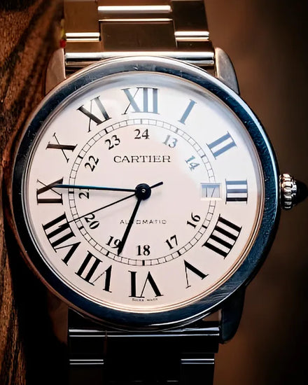 No Reserve - 2022 Cartier Ronde De Cartier Solo 42MM Silver Dial Steel Bracelet (W6701011)