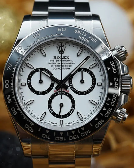 2024 Rolex Cosmograph Daytona "Panda" 40MM White Dial Oyster Bracelet (126500LN)