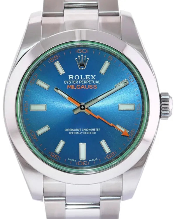 Rolex Milgauss 40MM Blue Dial Oyster Bracelet (116400GV)