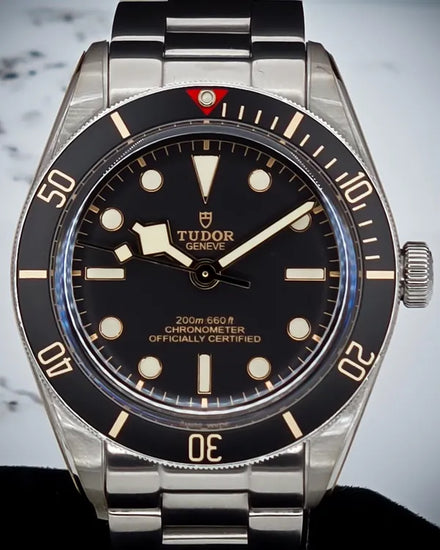 No Reserve - 2023 Tudor Black Bay '58 39MM Black Dial Steel Bracelet (79030N)