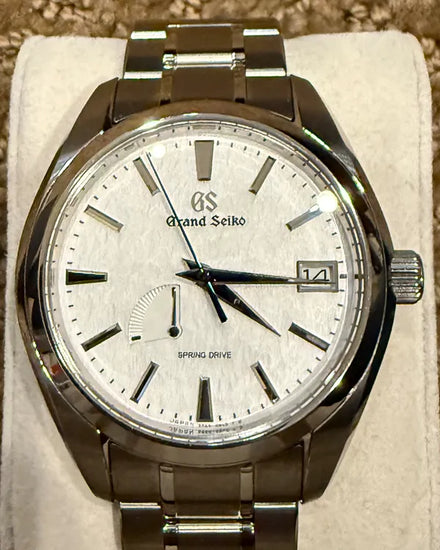 2025 Grand Seiko Heritage Collection 41MM White Dial Titanium Bracelet (SBGA211)