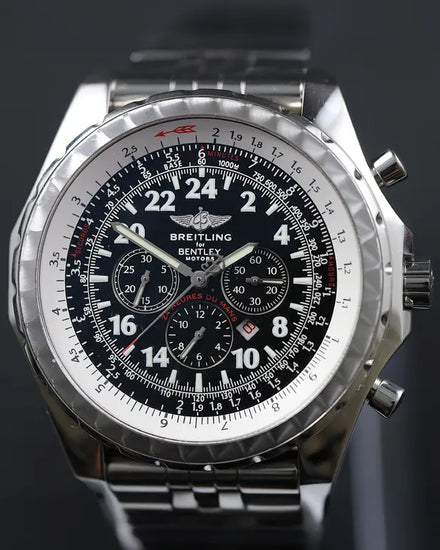 Breitling Bentley Motors Le Mans L.E. 48MM Black Dial Steel Bracelet (A2236212/B699)