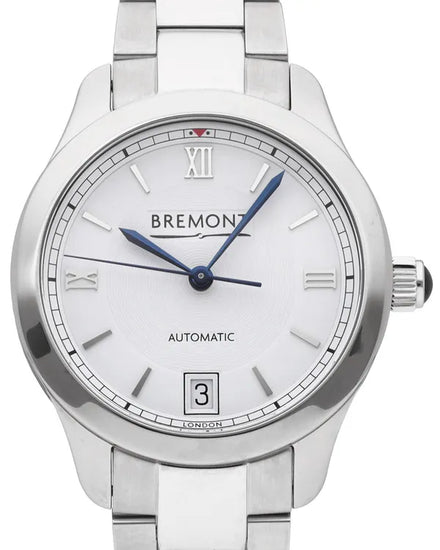 Bremont Solo 34MM White Dial Steel Bracelet (SOLO34-AJ-WH-B)
