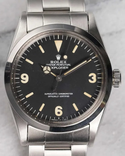 Rolex Explorer 36MM Black Dial Oyster Bracelet (1016)