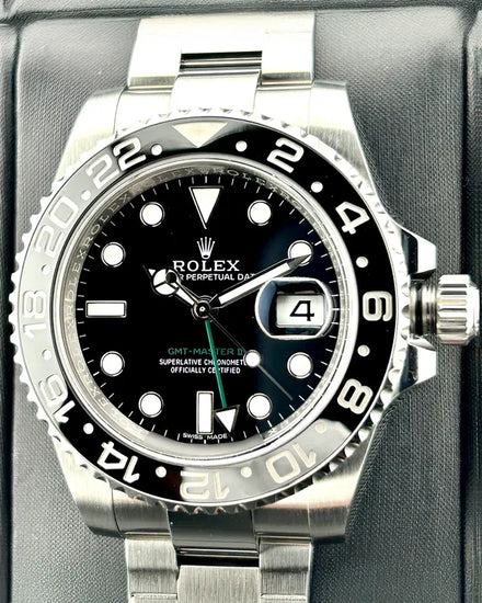 2018 Rolex GMT-Master II 40MM Black Dial Oyster Bracelet (116710LN)