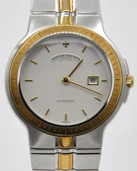 Vacheron Constantin Phidias Date 35MM White Dial Two-Tone Bracelet (48020)