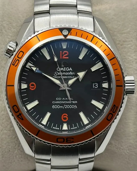 Omega Seamaster Planet Ocean 600M 42MM Black Dial Steel Bracelet (2209.50.00)