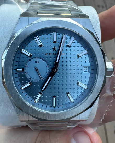 Zenith Defy Skyline 41MM Ice Blue Dial Steel Bracelet (03.9300.3620/15.I001)