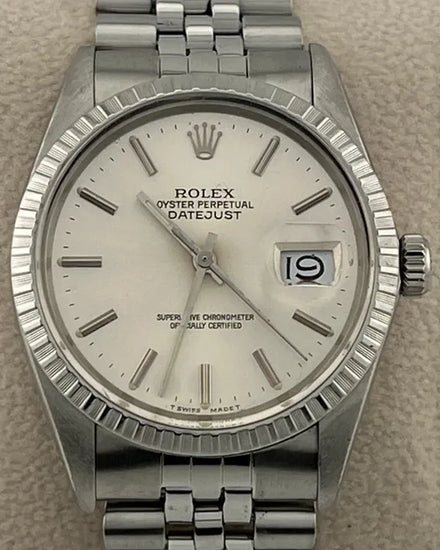Rolex Datejust 36MM Silver Dial Jubilee Bracelet (16030)