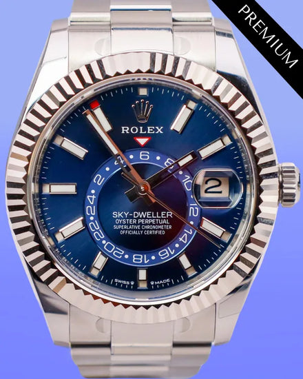 2025 Rolex Sky-Dweller 42MM Blue Dial Oyster Bracelet (336934)