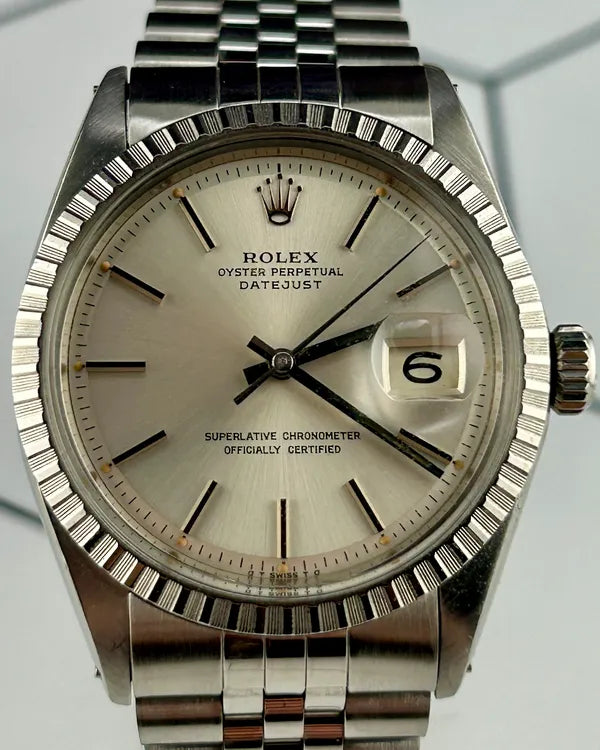 Rolex Datejust 36MM Silver Dial Jubilee Bracelet (1601)