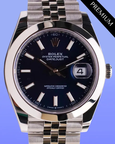 2025 Rolex Datejust 41MM Blue Dial Jubilee Bracelet (126300)