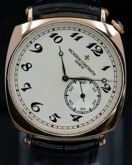 2011 Vacheron Constantin Historiques "American 1921" 40MM Silver Dial Leather Strap (82035/000R-9359)